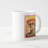 Eisbären erfreuen sich an Tasse von Lagerbier (Vorderseite Rechts)