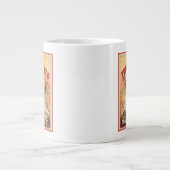 Eisbären erfreuen sich an Tasse von Lagerbier (Vorderseite)