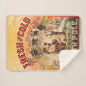 Eisbären erfreuen sich an Tasse von Lagerbier Sherpadecke (Vorderseite (Horizontal))