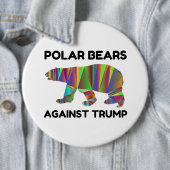 Eisbären gegen Trump Button (Beispiel)