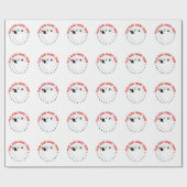 Eisbären gegen Trump Geschenkpapier (Flach)