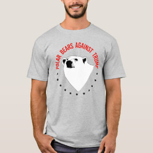 Eisbären gegen Trump T-Shirt