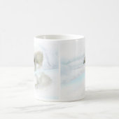 Eisbären gehen frei kaffeetasse (Mittel)