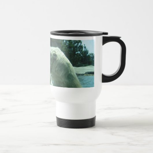 Eisbären GEHEN GEHEN GEHEN Reisebecher (Rechts)