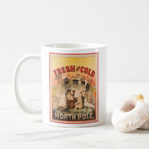 Eisbären genießen Krüge Lagerbier Kaffeetasse