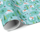 Eisbären Geschenkpapier (Rolleneckpunkt)