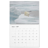 Eisbären in der Wildnis Kalender (Mär 2027)