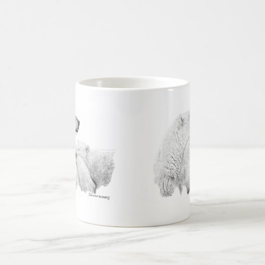 Eisbären Kaffeetasse (Mittel)