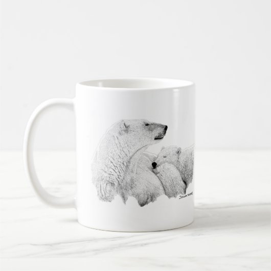Eisbären Kaffeetasse (Links)