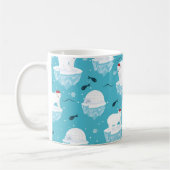 Eisbären-Party Kaffeetasse (Links)
