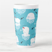 Eisbären-Party Milchtasse (Vorderseite)