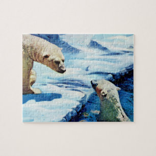 Eisbären Puzzle