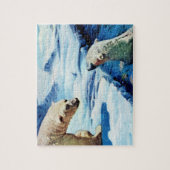 Eisbären Puzzle (Vertikal)