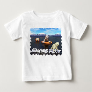 Eisbären - Schnell sinken Baby T-shirt