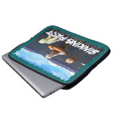 Eisbären - Schnell sinken Laptopschutzhülle (Vorne Knopf)