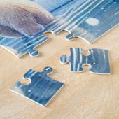 Eisbären und schneebedeckte Winterbilder Puzzle (Seite)