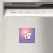 Eisbären und Stern Magnet (In Situ (Geschirrspüler))