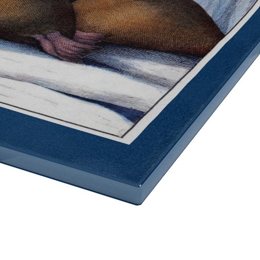 Eisbären, Walrus und Siegel Schneidebrett (Ecke)