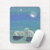 Eisbärenjunge-Mauspad Mousepad (Mit Mouse)