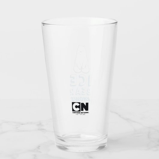 Eisbärenkunde Glas (Rückseite)