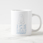 Eisbärenkunde Jumbo-Tasse (Rechts)