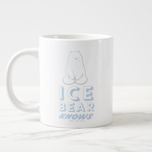 Eisbärenkunde Jumbo-Tasse (Links)