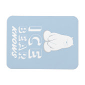 Eisbärenkunde Magnet (Horizontal)