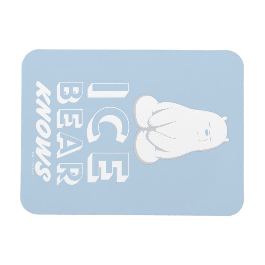 Eisbärenkunde Magnet (Horizontal)