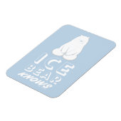 Eisbärenkunde Magnet (Linke Seite)