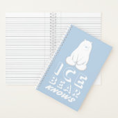 Eisbärenkunde Notizblock (Innen)