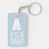 Eisbärenkunde Schlüsselanhänger (Rückseite)