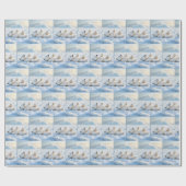 Eisbärenkuppe Geschenkpapier (Flach)