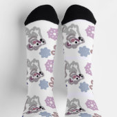 Eisbärenliebe Socken (Oben)