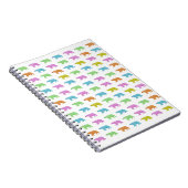 Eisbärenmuster Notizblock (Rechte Seite)