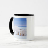 Eisbärensau mit Naben Tasse (Vorderseite Links)