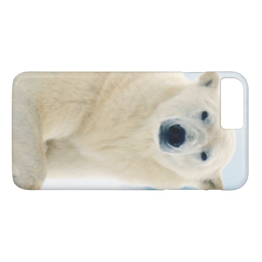 Eisbärenschwanz im Sommereis Case-Mate iPhone Hülle (Rückseite (Horizontal))