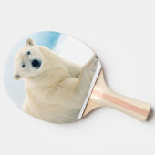 Eisbärenschwanz im Sommereis Tischtennis Schläger (Seitenansicht)