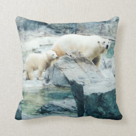Eisbärkissen Kissen