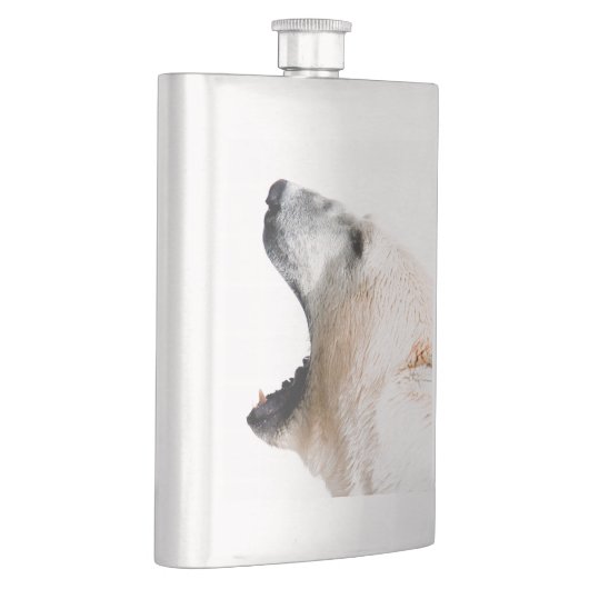 Eisbärknurren Flachmann (Rechts)