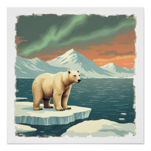 Eisbärposter Poster