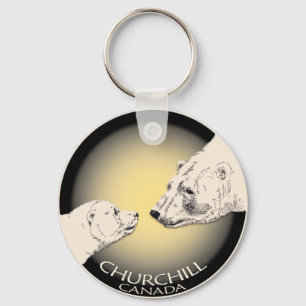 Eisbarren Chuchill Schlüsselanhänger Souvenir Schl