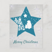 Eisbärstern Postkarte (Vorderseite)