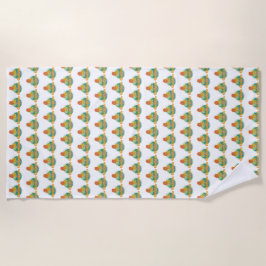 Eisbecher Strandtuch