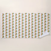 Eisbecher Strandtuch (Vorderseite)