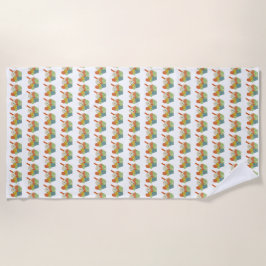 Eisbecher Strandtuch