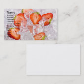 Eisbeeren Visitenkarte (Vorne/Hinten)