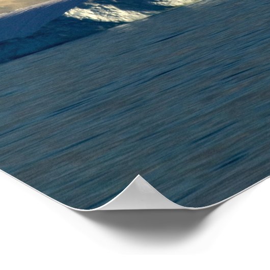 Eisberg am Anfang der Drake Passage Poster (Ecke)