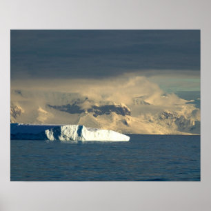 Eisberg am Anfang der Drake Passage Poster