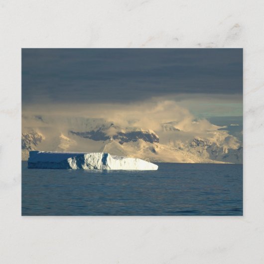 Eisberg am Anfang der Drake Passage Postkarte (Vorderseite)