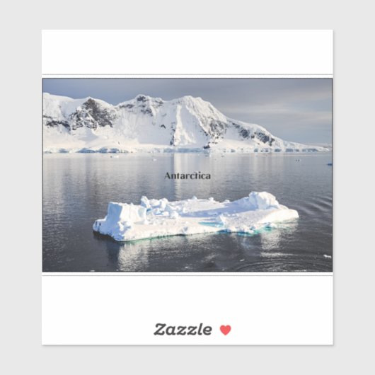 Eisberg Aufkleber (Blatt)